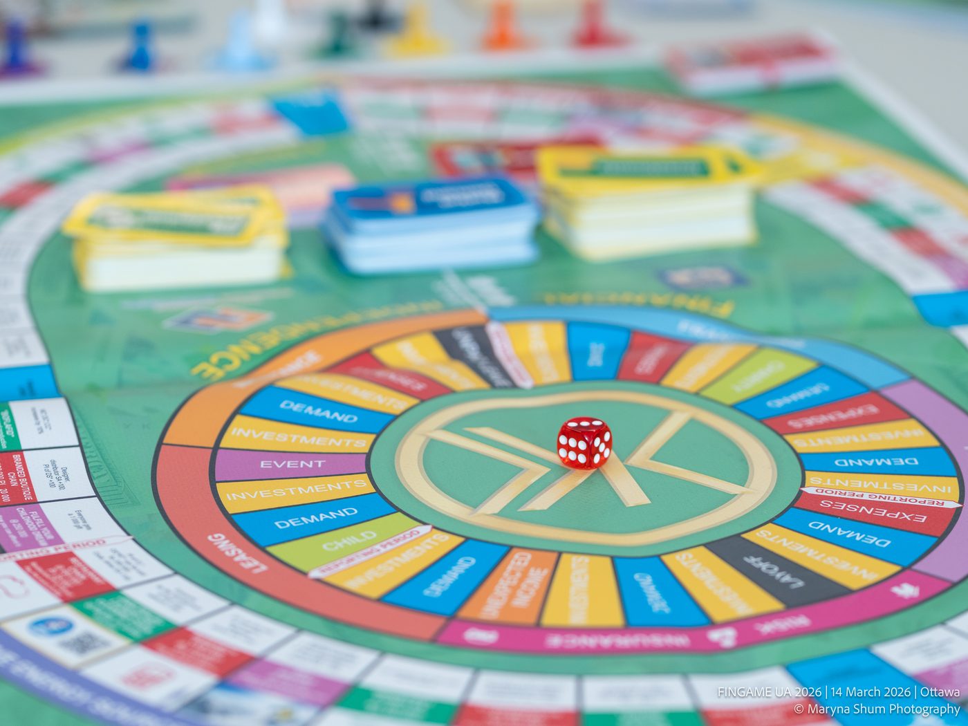 The board mid-game