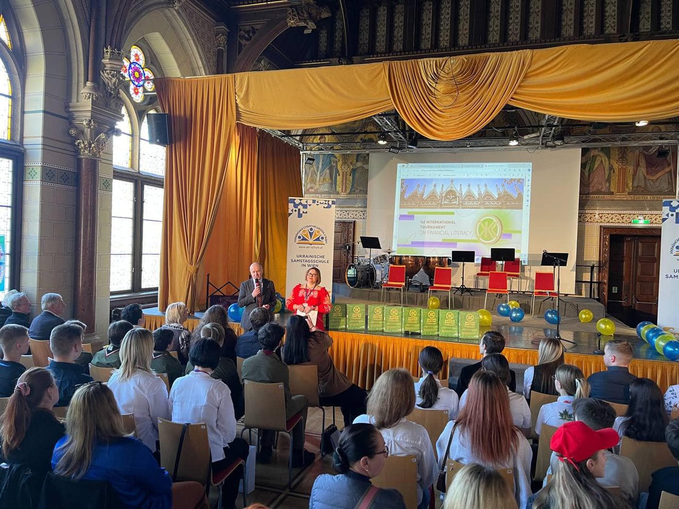 The hall of the 1st International Life Capital Tournament in Vienna, April 2024 — the format Geneva continues.